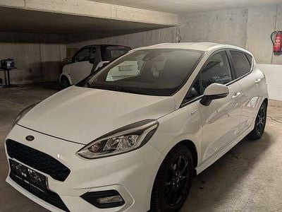 Gebraucht Ford Fiesta ST-Line 86 PS (63 kW) 2018 Weiß Kleinwagen