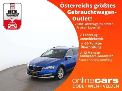 gebraucht Skoda Superb Combi 2.0 TDI Scout 4x4 Aut MATRIX AHK