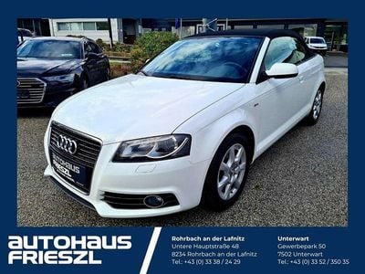Weiß Gebraucht 2012 Audi A3 Cabriolet S-Line Cabrio | € 13.900