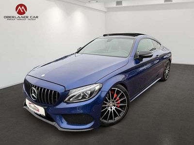 Gebraucht Mercedes C220 AMG line 163 PS (119 kW) 2017 Blau Coupé