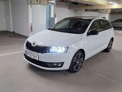 Gebraucht Skoda Rapid Sport 110 PS (80 kW) 2016 Weiß Kleinwagen