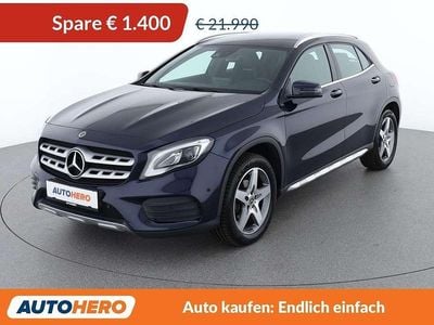 Gebraucht Mercedes GLA180 AMG line 122 PS (89 kW) 2018 Blau SUV
