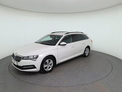 Gebraucht Skoda Superb Ambition 150 PS (110 kW) 2020 Weiß Kombi