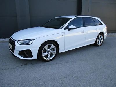 Weiss normal Gebraucht 2024 Audi A4 S-Line Kombi | € 39.990 (Etwas zu teuer)