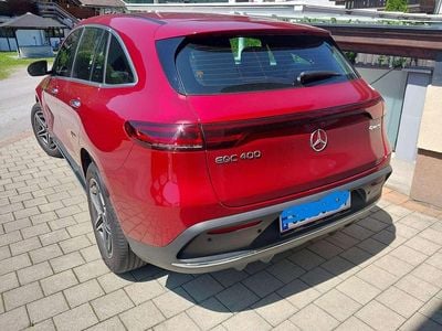 Rot Gebraucht 2022 Mercedes EQC400 AMG line SUV | € 48.000 (Teuer)