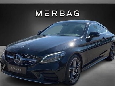 Obsidianschwarz Gebraucht 2019 Mercedes C220 AMG line Coupé | € 32.990 (Guter Preis)