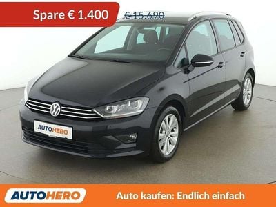 Gebraucht VW Golf Sportsvan Comfortline 110 PS (80 kW) 2017 Schwarz Van / Kleinbus