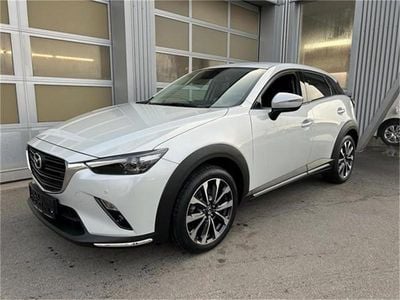 Gebraucht Mazda CX-3 121 PS (88 kW) 2021 Weiß SUV