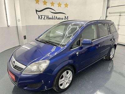 Gebraucht Opel Zafira Edition 120 PS (88 kW) 2010 Blau Van / Kleinbus