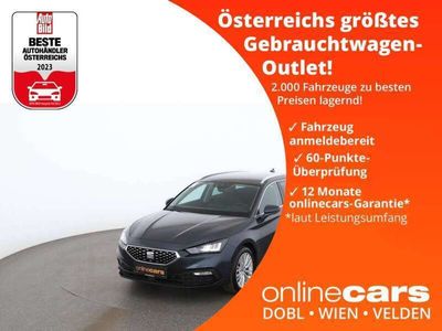 gebraucht Seat Leon Sportstourer 1.5 eTSI Xcellence Aut LED NAV