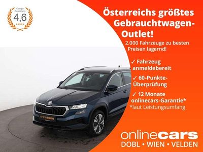 Blau Gebraucht 2023 Skoda Karoq Ambition SUV | € 23.490 (Superpreis)