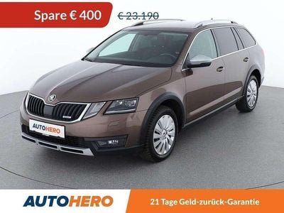 Braun Gebraucht 2018 Skoda Octavia Scout 4x4 Kombi | € 22.790 (Teuer)