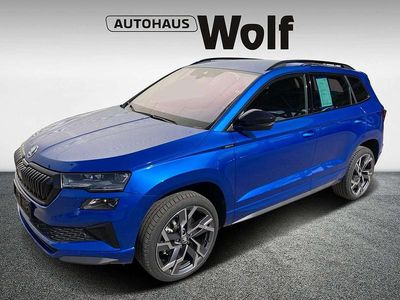 Mittelblau metallic Gebraucht 2025 Skoda Karoq SportLine SUV | € 40.990 (Teuer)
