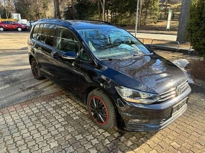 Gebraucht VW Touran Comfortline 150 PS (110 kW) 2019 Schwarz Van / Kleinbus
