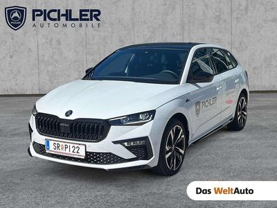 Gebraucht Skoda Scala Monte Carlo 116 PS (85 kW) 2025 Weiss  metallic Kleinwagen