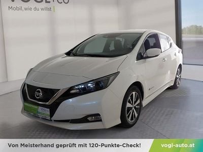 Gebraucht Nissan Leaf Acenta 110 kW (150 PS) 2018 Weiß Kleinwagen