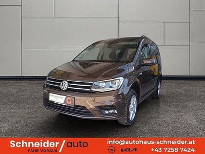 Gebraucht VW Caddy Comfortline 122 PS (89 kW) 2019 Braun Van / Kleinbus