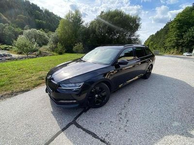 Gebraucht Skoda Superb SportLine 150 PS (110 kW) 2021 Schwarz Kombi