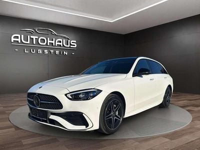 Weiß Gebraucht 2023 Mercedes C300e AMG line Kombi | € 53.990 (Etwas zu teuer)