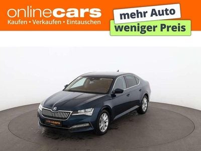 Gebraucht Skoda Superb Style 156 PS (114 kW) 2020 Blau Limousine