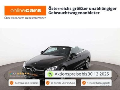 Schwarz Gebraucht 2018 Mercedes C220 Cabrio | € 31.990 (Fairer Preis)