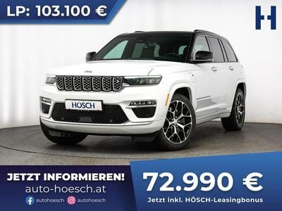 Weiss Neu 2025 Jeep Grand Cherokee Summit SUV | € 76.490 (Etwas zu teuer)