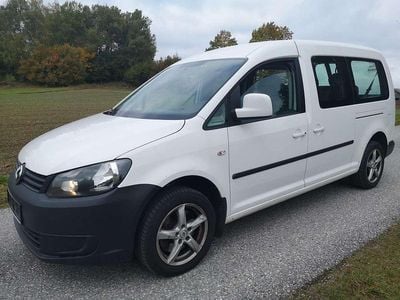 Gebraucht VW Caddy Maxi Trendline 102 PS (75 kW) 2014 Weiß Van / Kleinbus