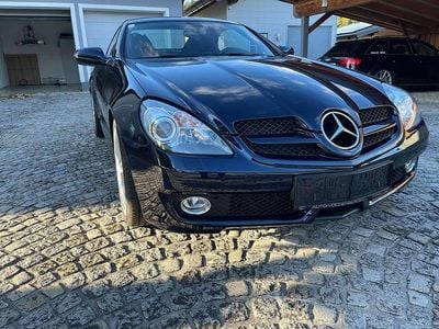 Gebraucht Mercedes SLK200 184 PS (135 kW) 2008 Blau Cabrio