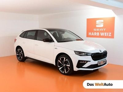 Gebraucht Skoda Scala Monte Carlo 116 PS (85 kW) 2024 Weiss  normal Kleinwagen