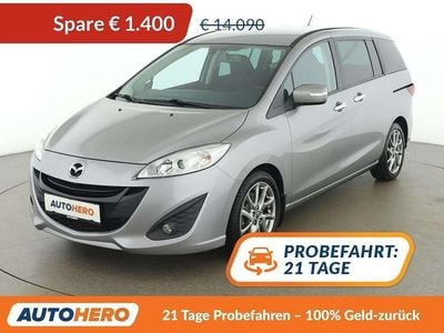 Gebraucht Mazda 5 Takumi-Line 116 PS (85 kW) 2015 Grau Van / Kleinbus
