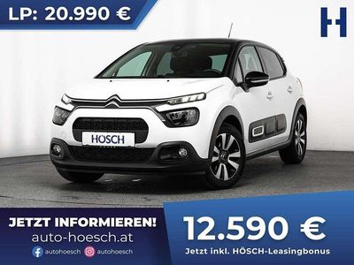 Weiss Gebraucht 2023 Citroën C3 PureTech Limousine | € 13.590 (Fairer Preis)