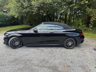 Schwarz Gebraucht 2017 Mercedes C250 Cabrio | € 36.000 (Teuer)