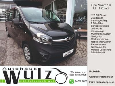Schwarz Gebraucht 2018 Opel Vivaro S Van / Kleinbus | € 20.590