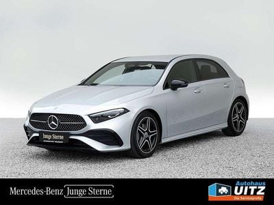 Silber Gebraucht 2023 Mercedes A180 AMG line Limousine | € 33.875 (Etwas zu teuer)