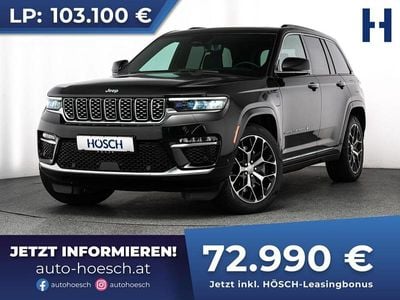 Schwarz Neu 2025 Jeep Grand Cherokee Summit SUV | € 76.490 (Etwas zu teuer)