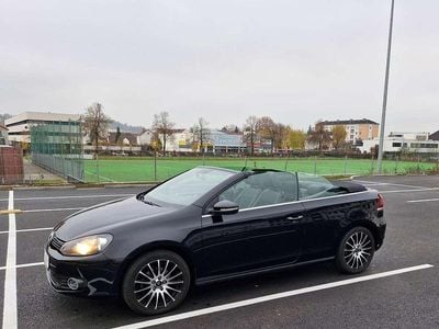 Schwarz Gebraucht 2012 VW Golf Cabriolet Trendline Cabrio | € 6.900