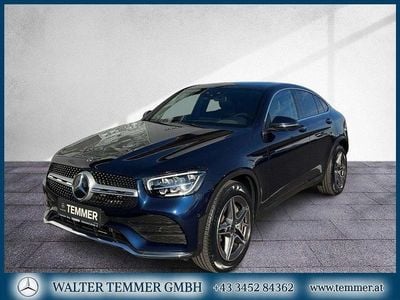 Gebraucht Mercedes GLC300e AMG Line Premium Plus 194 PS (142 kW) 2022 Blau Coupé