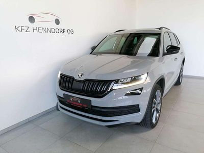 Grau Gebraucht 2020 Skoda Kodiaq SportLine SUV | € 33.990 (Teuer)