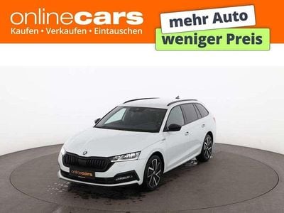 Weiß Gebraucht 2022 Skoda Octavia SportLine Kombi | € 21.590 (Superpreis)