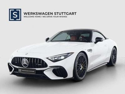 Gebraucht Mercedes SL63 AMG Premium Plus 585 PS (430 kW) 2024 Weiß Cabrio