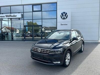 Schwarz metallicperleffektno Gebraucht 2016 VW Tiguan Highline SUV | € 18.480 (Fairer Preis)