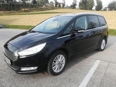Schwarz metallic Gebraucht 2018 Ford Galaxy Titanium Van / Kleinbus | € 24.900