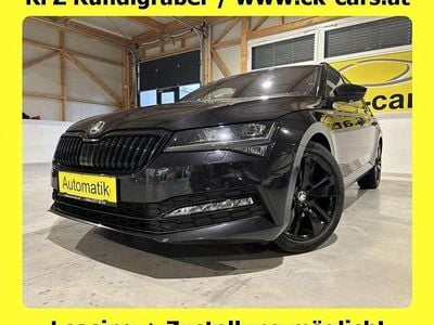 Schwarz Gebraucht 2021 Skoda Superb SportLine Kombi | € 28.850 (Teuer)