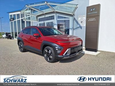 Neu Hyundai Kona GO! 93 PS (68 kW) 2025 Ultimate red metallic SUV