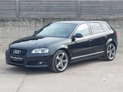 gebraucht Audi A3 2,0TDI SLINE|ALL-BLACK|BOSE|XENON|NAVI|ROTOR