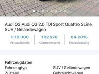 gebraucht Audi Q3 2,0 TDI Sport quattro