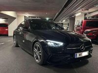 Gebraucht Mercedes C220 AMG 200 PS (147 kW) 2023 Schwarz Limousine
