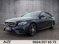 gebraucht Mercedes E220 d T AMG-Line Pano|LED|ALL-Black