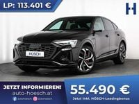 Gebraucht Audi Q8 e-tron S-Line 300 kW (408 PS) 2024 Schwarz SUV