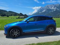 Gebraucht Mazda CX-3 105 PS (77 kW) 2015 Blau SUV